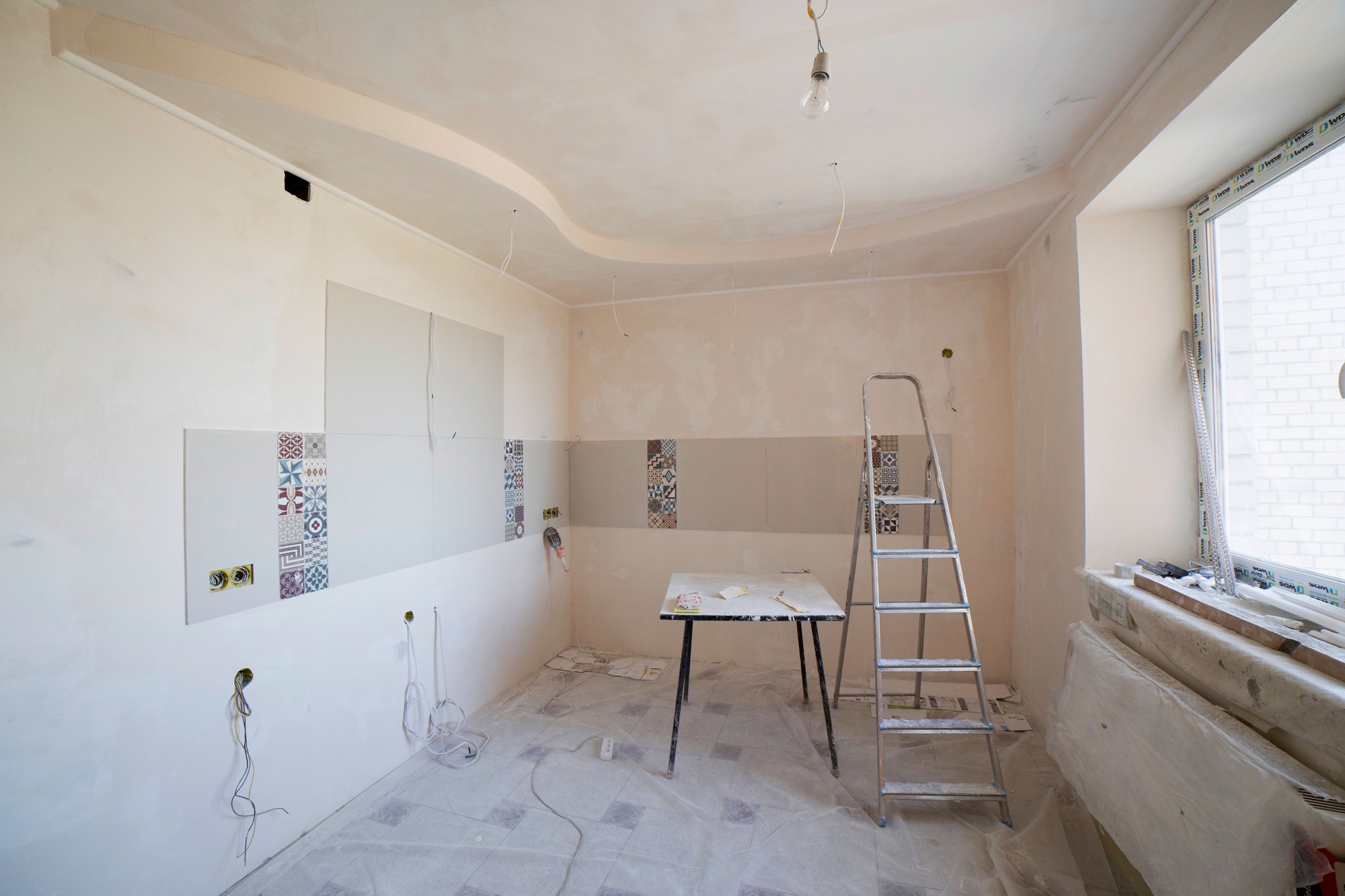 Finished residential remodel